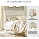 Willowton Whitewash Queen Sleigh Bed