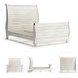 Willowton Whitewash Queen Sleigh Bed With Horizontal Planks