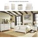 Willowton Whitewash Queen Sleigh Bed With Horizontal Planks