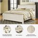 Willowton Whitewash Queen Panel Bed