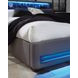 Wronske Gray California King Upholstered Bed