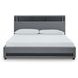 Wronske Gray King Upholstered Bed