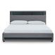 Wronske Gray Queen Upholstered Bed