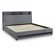 Wronske Gray King Upholstered Bed