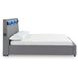 Wronske Gray California King Upholstered Bed