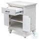 Bay Harbor Distressed White 1 Drawer and 2 Door Nightstand