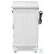 Bay Harbor Distressed White 1 Drawer and 2 Door Nightstand
