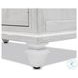 Bay Harbor Distressed White 5 Drawer Chest