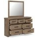 Contoura Light Brown Panel Bedroom Set
