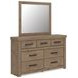 Contoura Light Brown Storage Panel Bedroom Set