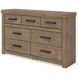 Contoura Light Brown Panel Bedroom Set