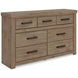 Contoura Light Brown Storage Panel Bedroom Set