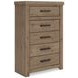 Contoura Light Brown Storage Panel Bedroom Set