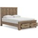 Contoura Light Brown Storage Panel Bedroom Set