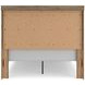 Contoura Light Brown Queen Storage Panel Bed