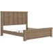 Contoura Light Brown King Panel Bed
