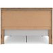 Contoura Light Brown King Storage Panel Bed