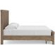 Contoura Light Brown King Storage Panel Bed