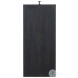 Charles Black Rustic And Pewter Chairside Table