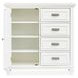 Charleston White Dove Storage Panel Bedroom Set