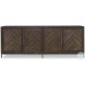 Blake Brown Rustic 4 Door Credenza