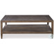 Dalton Brown Rustic Cocktail Table