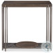 Matthew Brown Rustic And Pewter Accent Table