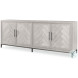 Blake White Rustic 4 Door Credenza
