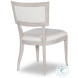Liam White Rustic And Beiges Side Chair