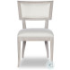 Liam White Rustic And Beiges Side Chair
