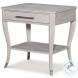 Benjamin White Rustic Side Table