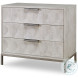 Elliott White Rustic 3 Drawer Chest