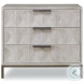 Elliott White Rustic 3 Drawer Chest
