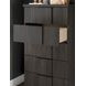 Avernhall Dark Brown 5 Drawer Chest
