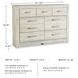 Bellaby Whitewash Dresser