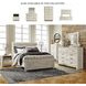 Bellaby Whitewash One Drawer Nightstand
