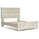 Bellaby Whitewash Queen Platform Storage Bed