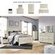 Bellaby Whitewash Queen Crossbuck Panel Bed