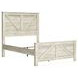 Bellaby Whitewash Queen Crossbuck Panel Bed