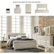 Bellaby Whitewash King Panel Bed