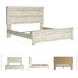 Bellaby Whitewash King Panel Bed
