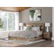 Darcalli Warm Natural Brown King Panel Headboard
