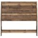 Darcalli Warm Natural Brown Full Panel Headboard