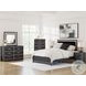 Ravalori Black 6 Drawer Dresser
