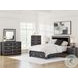 Ravalori Black 6 Drawer Dresser