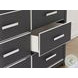 Ravalori Black 6 Drawer Dresser