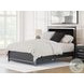 Ravalori Black Queen Panel Upholstered Bed