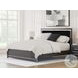 Ravalori Black King Panel Upholstered Bed