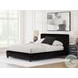 Ravalori Black Queen Upholstered Bed