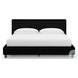 Ravalori Black California King Upholstered Bed